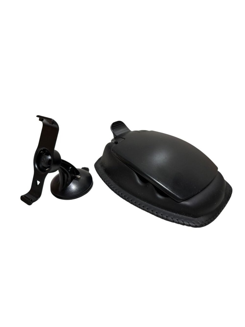 Universal Car Mount With Suction Cup & Weighted Dash Pad For GPS Devices